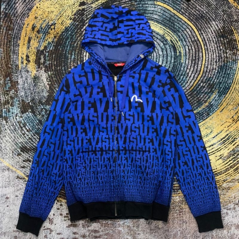 Zipper Hoodie Evisu | Zipphoodie Evisu