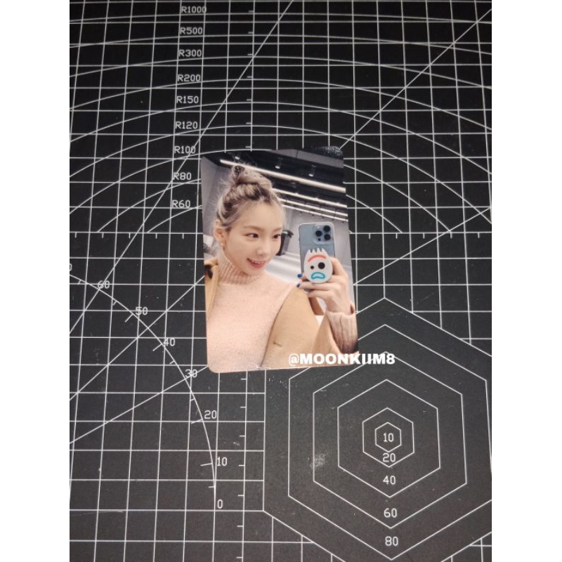 [WTS] Photocard Taeyeon - INVU Benefit Fansign Macima
