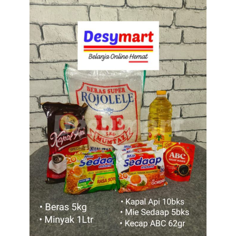 

Paket Sembako Ekonomi 5 Macam