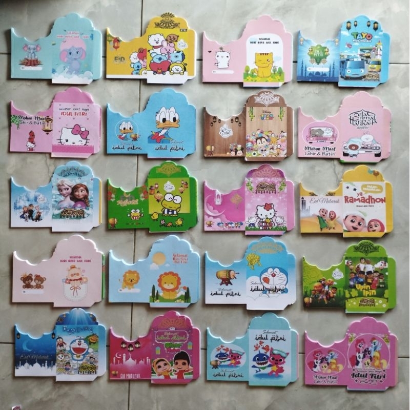 

Amplop Lebaran HVS isi -+1000 Lembar ( free plastik )