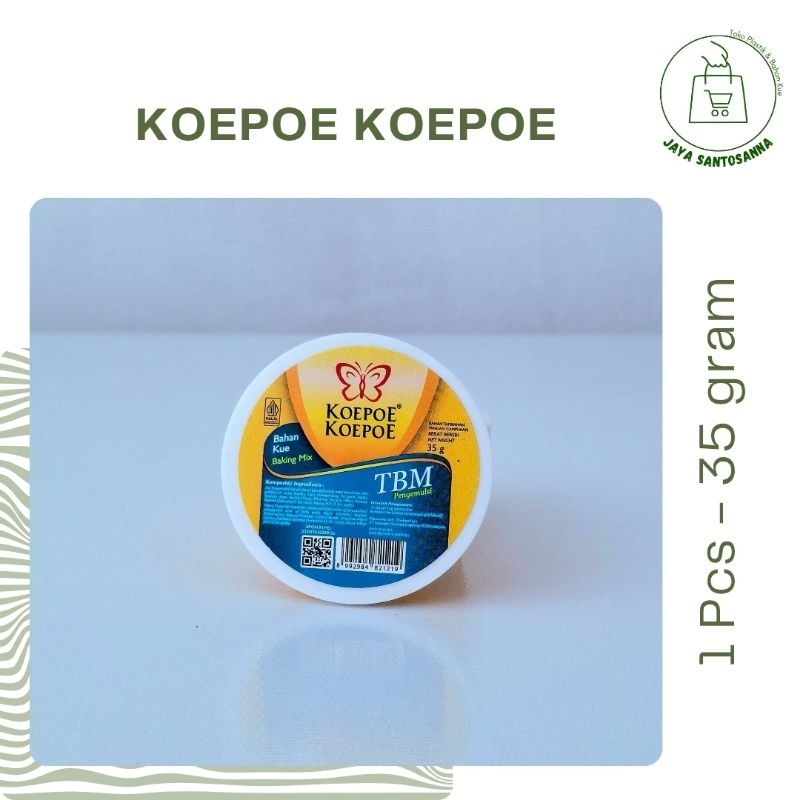 

Bahan Kue TBM Pengemulsi | Koepoe Koepoe 35 gram