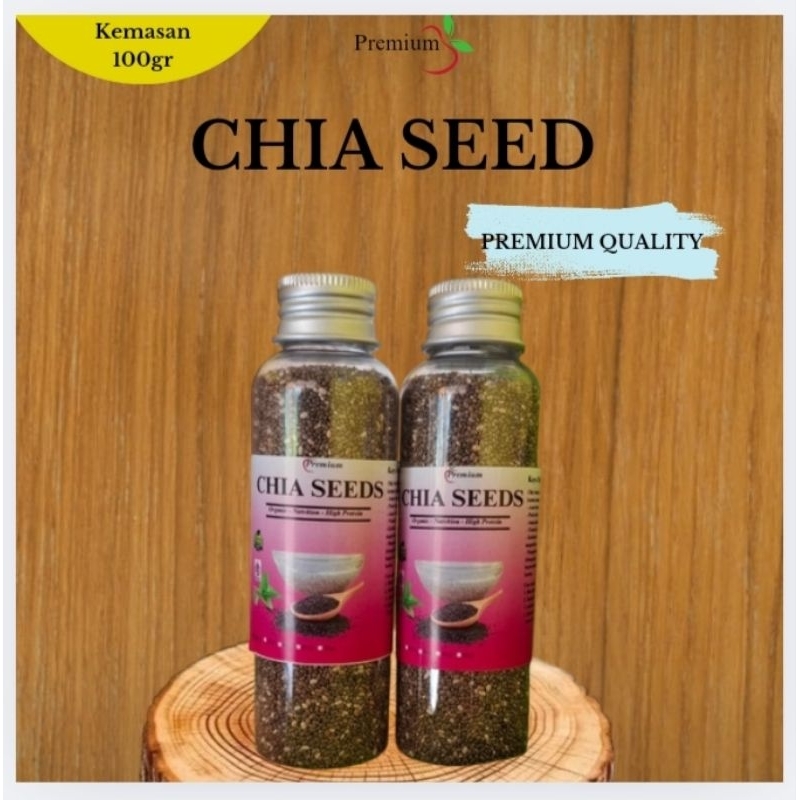 

Original| Chia seed Premium Mexico Kualitas terbaik untuk diet Keto kaya serat 100gr
