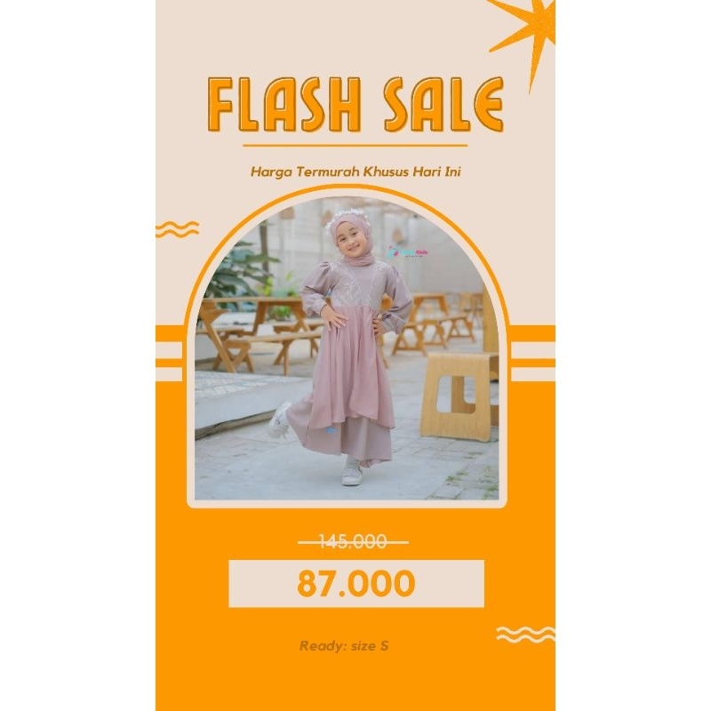 GAMIS ANAK DIVA FAHRY KIDS