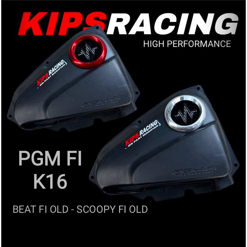 Nda Corong Udara Tutup Filter Beat PGM FI OLD DONAT K16 / Akrilik Detak Variasi Beat Lama Variasi