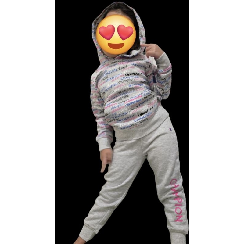 Champion Set Sweater Kids Grey