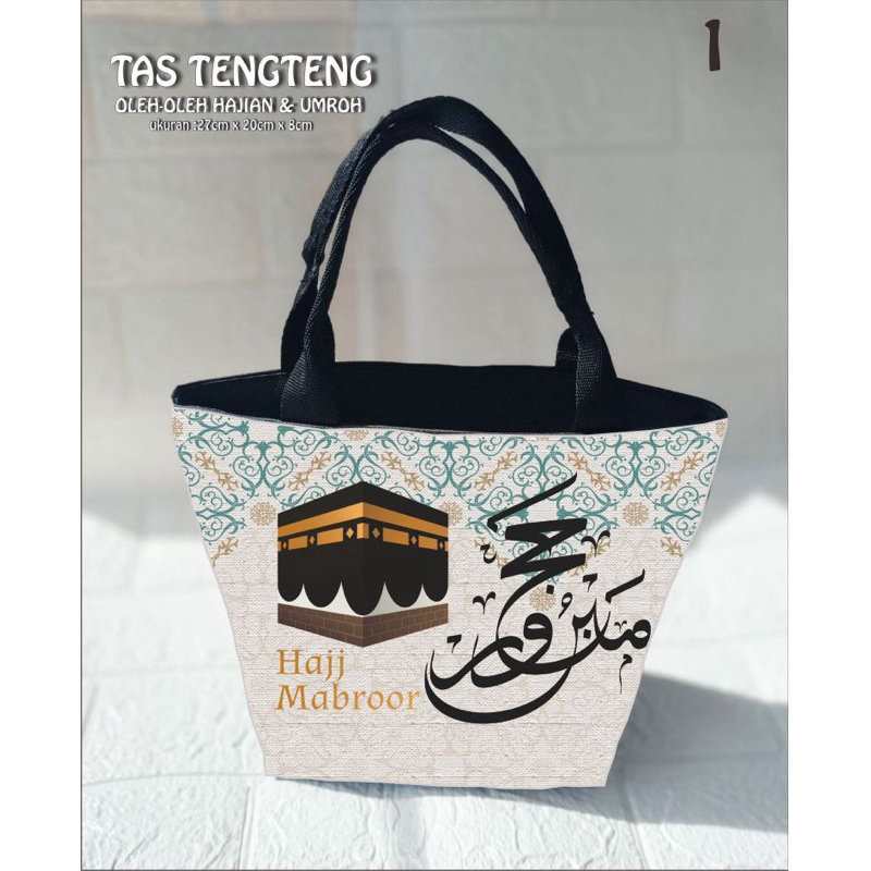 Tas tenteng mekah madinah oleh oleh haji dan umroh