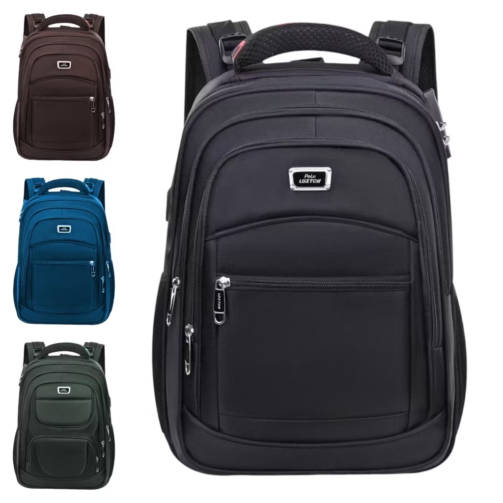 Tas Polo Luxton 16 Inc Tas Ransel Kerja Ransel sekolah Kunci Usb Port POLO Import NEW