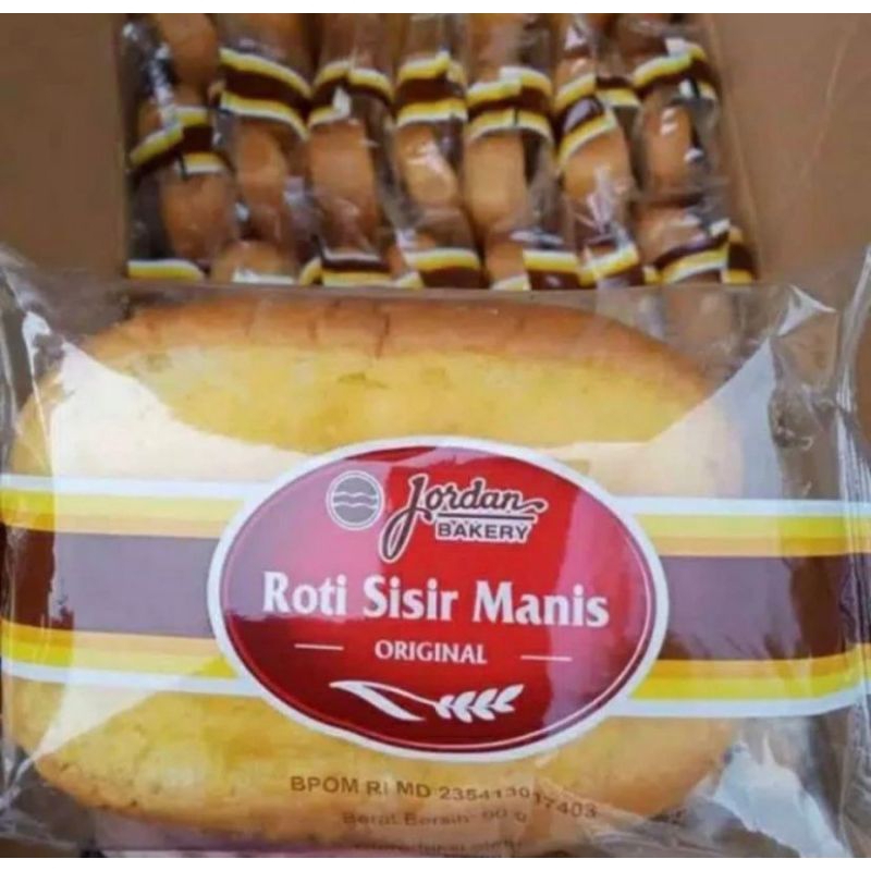 

ROTI SISIR MENTEGA JADUL JORDAN BAKERY isi 5