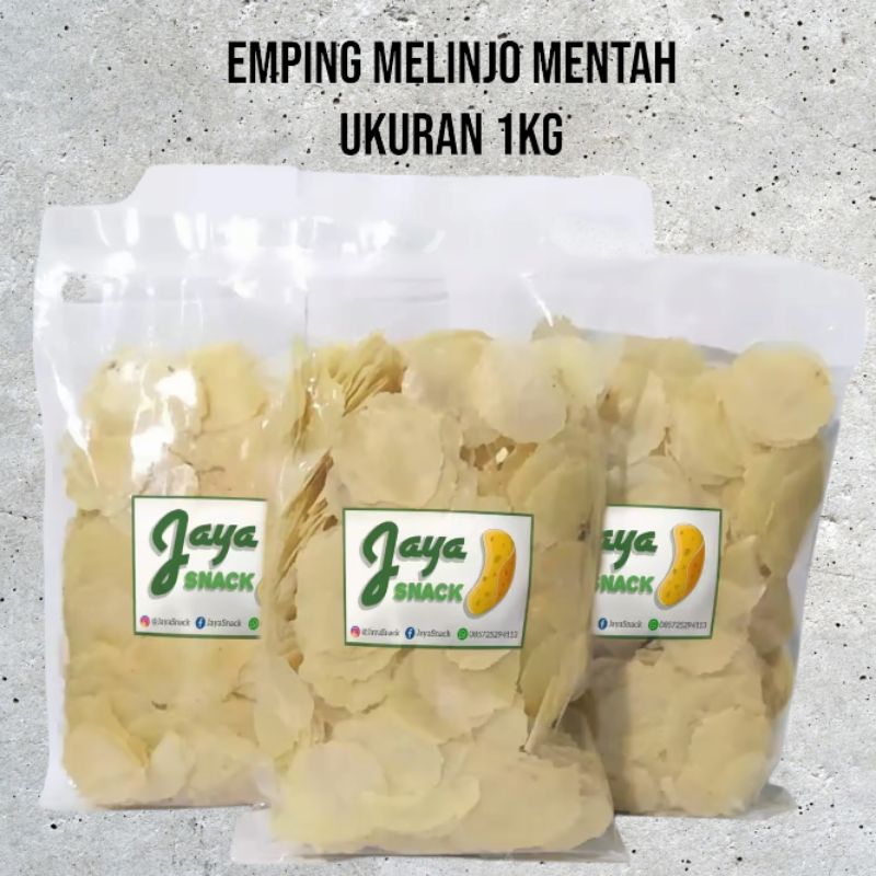 

EMPING MELINJO MENTAH KWALITAS TERBAIK KHAS LIMPUNG KEMASAN 1 kg