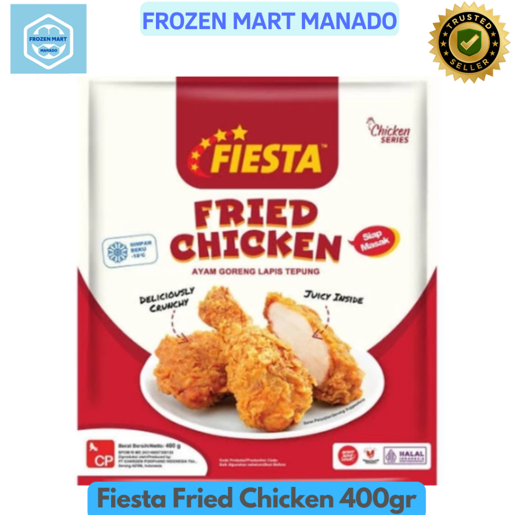 

Fiesta Fried Chicken 400gr - Frozen Mart Manado (Frozen Food Manado)