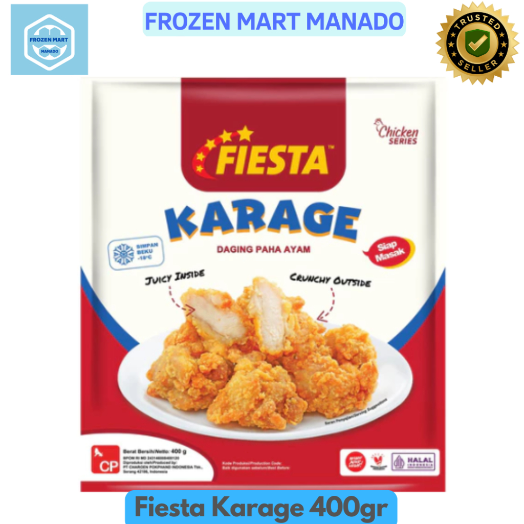 

Fiesta Karage 400gr - Frozen Mart Manado (Frozen Food Manado)