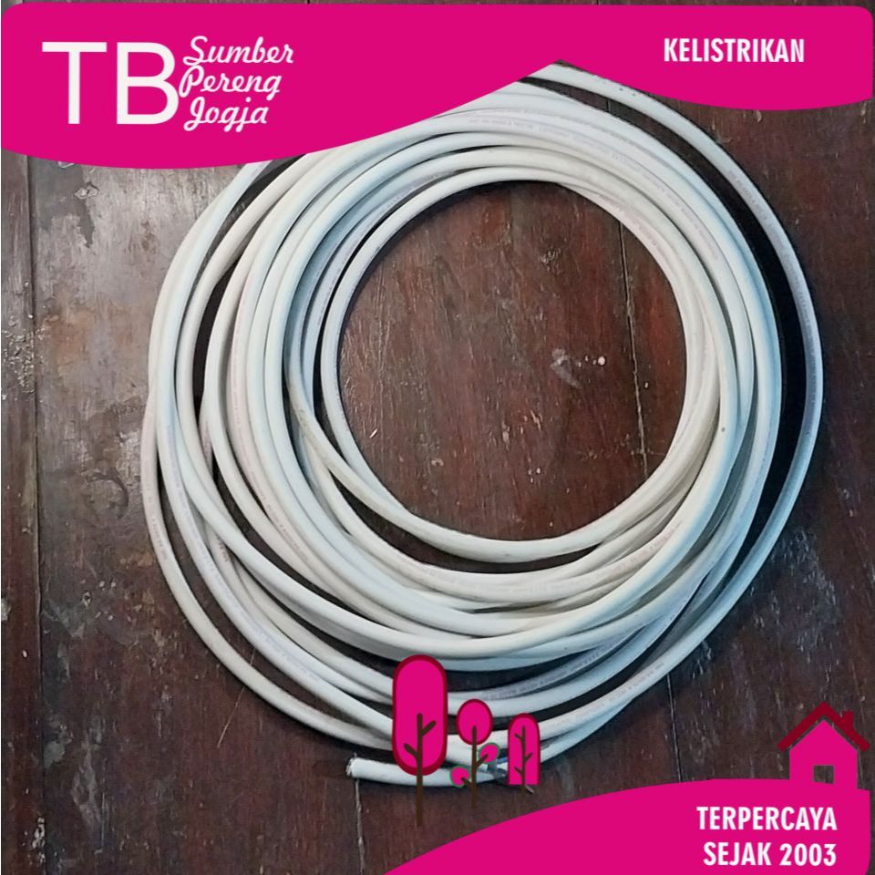 Kabel Listrik Engkel NYM 2 x 1.5 Lotus Harga Permeter