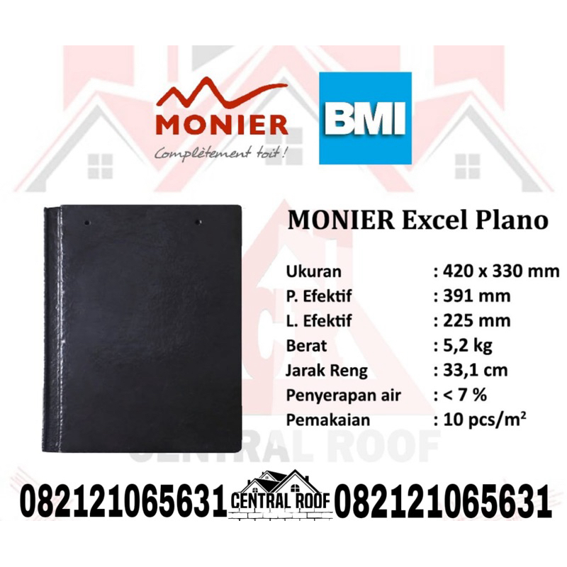 Genteng beton Monier excel