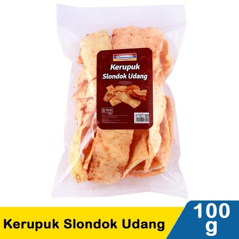 

Indomaret Kerupuk Slondok Udang 100g