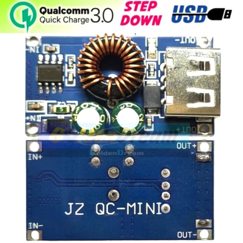 Ciaw_Ciaw20 Modul Quick Charge Qc 3.0 24W Usb 5V 3A Fast Charger Hp
