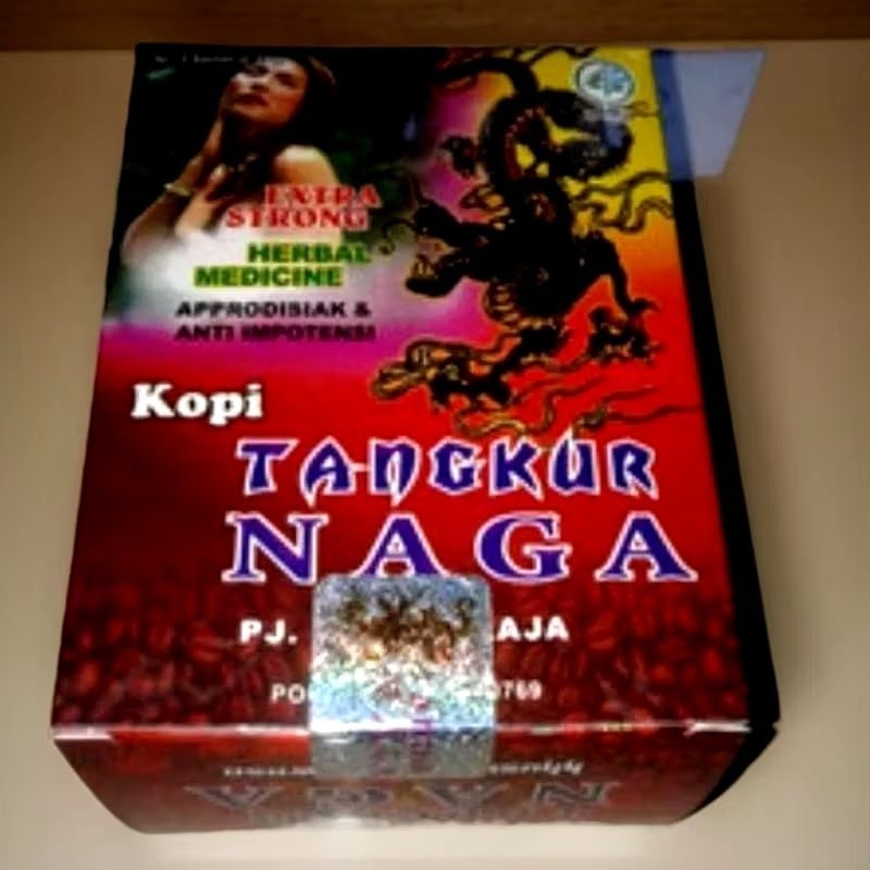 Kopi Herbal Tradisional Kopi Kuat Pejantan TANGKUR NAGA Original