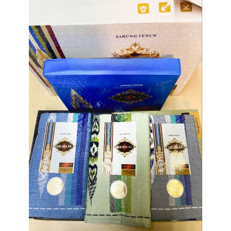 Sarung tenun Al Hilal Premium Originial,Sarung lebaran