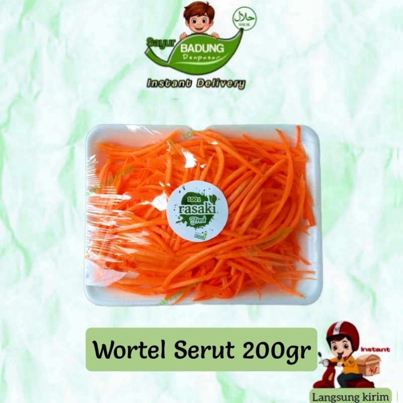 

Wortel Serut fresh 200gr _ Denpasar