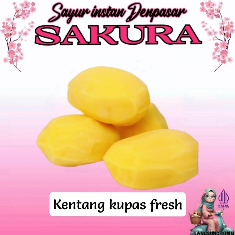 

Kentang kupas fresh _ Sakura