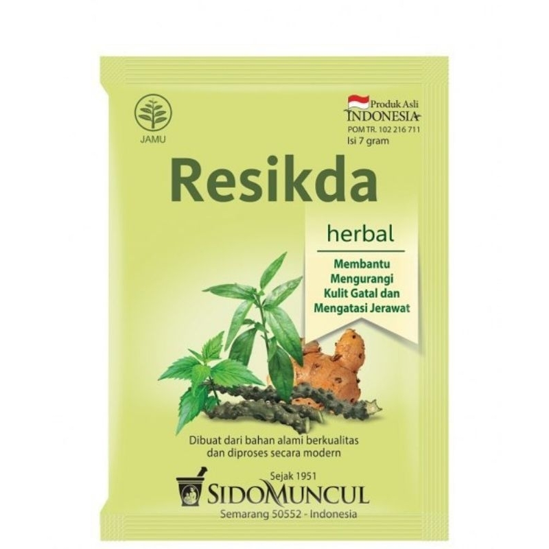 

Jamu Resikda Bersih Darah Sidomuncul