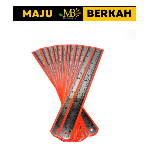 

Mistar Besi 30 cm / Penggaris Besi / Penggaris Stainless