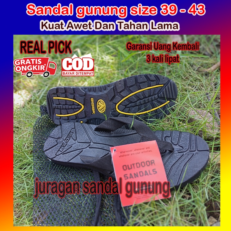 Sendal Eiger001 Pria Sandal Eger001 Pria Jepit Traveling Outdoor Sendal Outdor Hiking Travel Premium