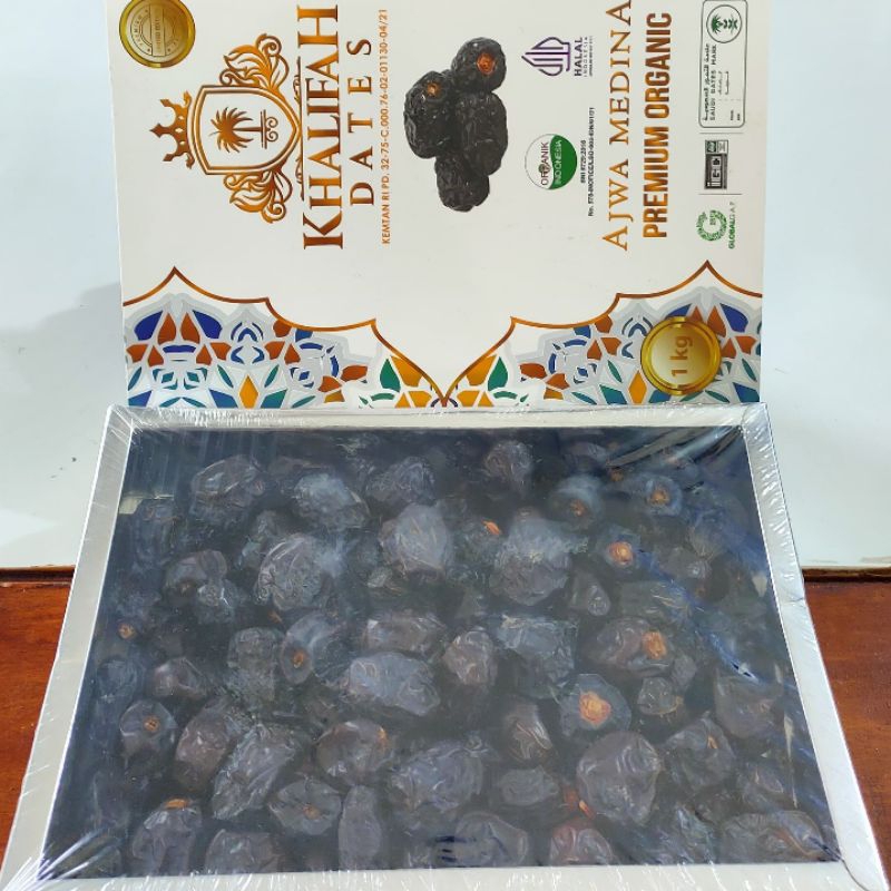 

Kurma Ajwa Premium Khalifah 1 kg