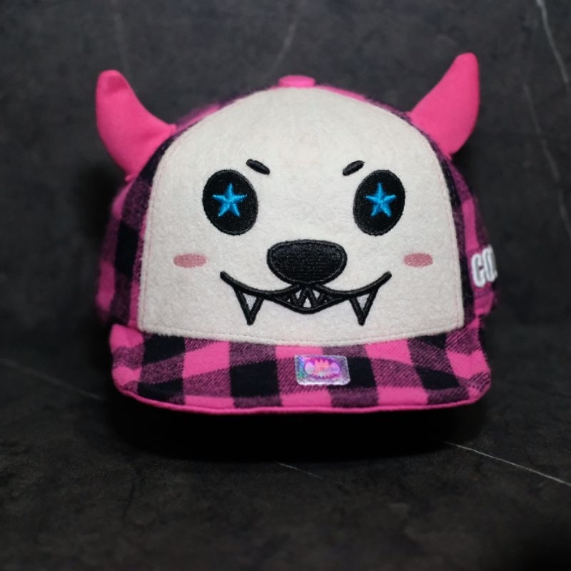 Topi anak karakter ELSTINKO COMO ORIGINAL original