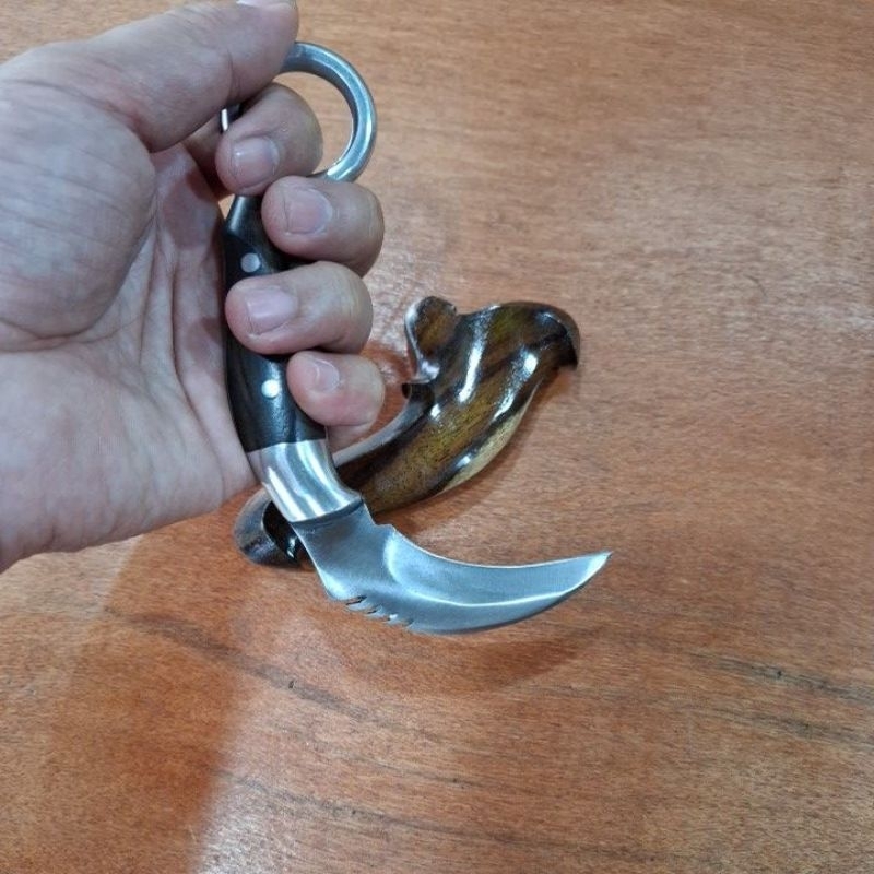 kerambit mini dural baja sonokeling