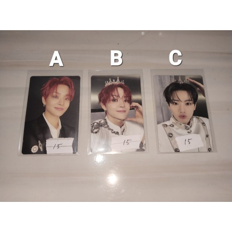 Clearance sale photocard treasure junkyu jihoon reboot
