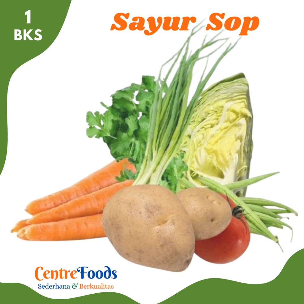 

SAYUR Sop - Sayur Soup Fresh | 1 Paket [ Harga Per BKS ]