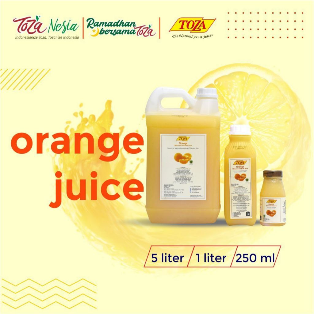 

Toza orange juice economis