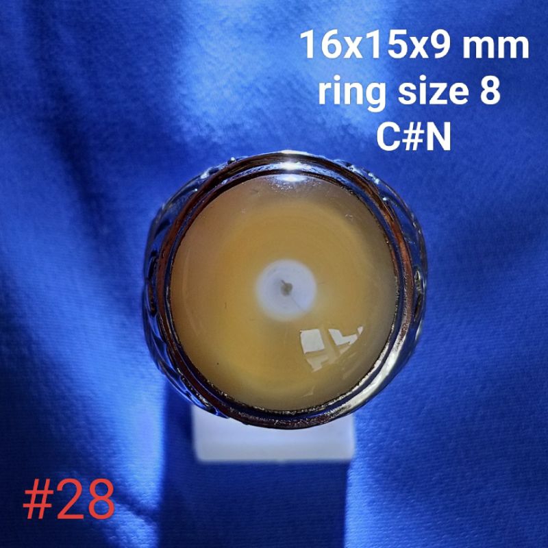 batu akik natural combong serambut plus motif sumur bandung- mata dewa