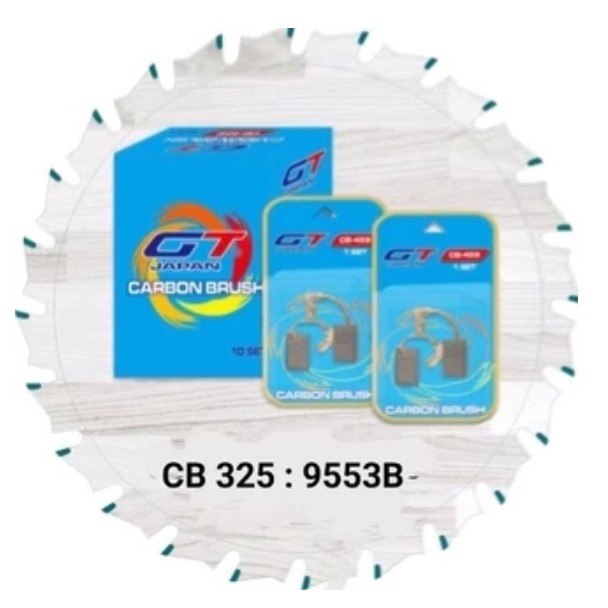 CARBON BRUSH / BOSTEL TYPE 325 GT GERINDA 9553B MAKITA