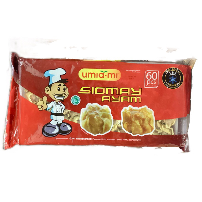 

Umia-Mi Siomay Ayam 800 Gr isi 60 Barcode 8997032111748