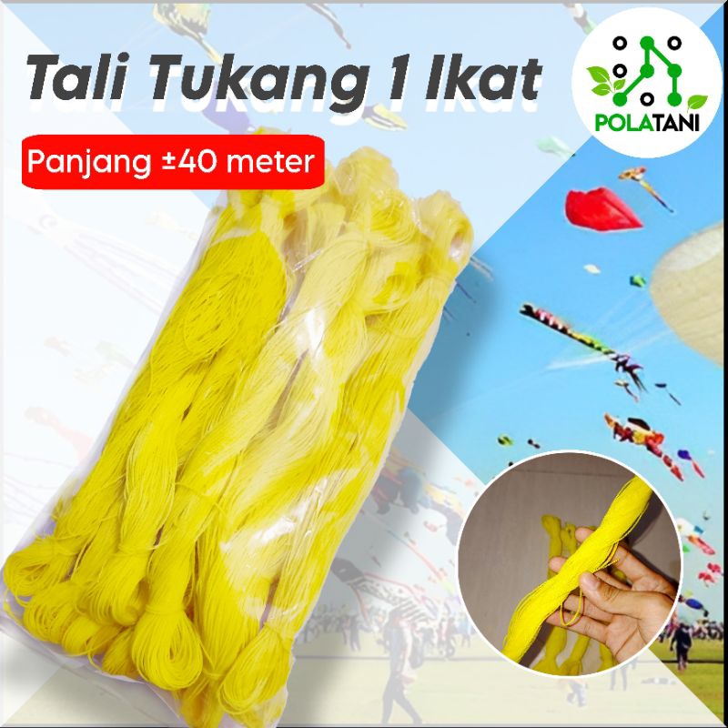 

Tali Tampar/Tali Tukang 1 mm Ecer 1 ikat 40 Meter