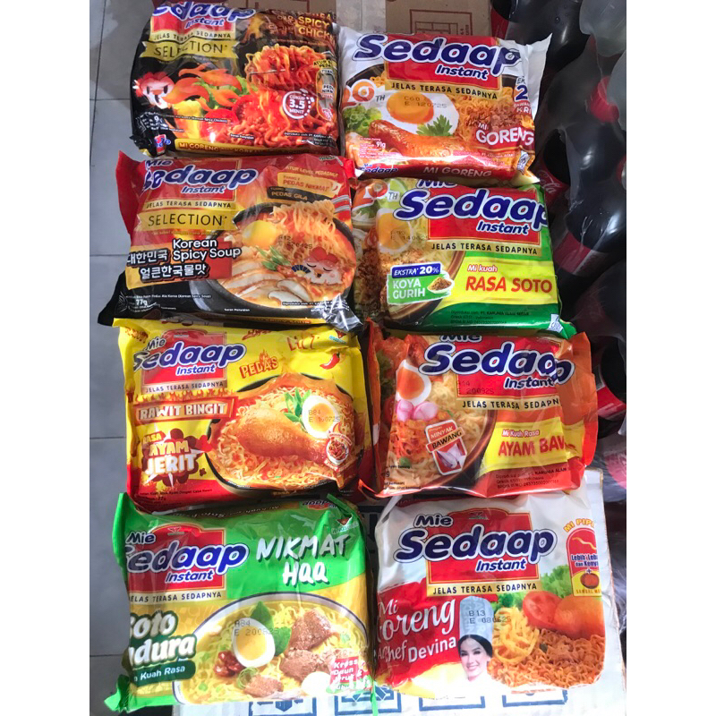 

Mie Sedaap All Varian