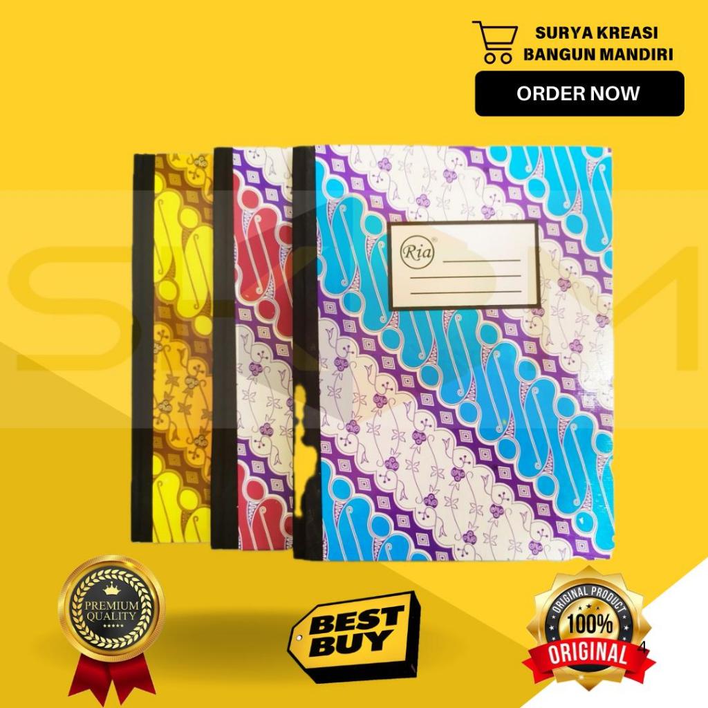 

SKBM - BUKU HARD COVER KWARTO - 100 LBR - TEBAL
