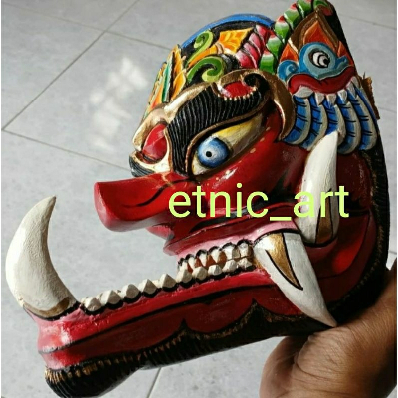 Topeng kayu (Bambangan cakil)