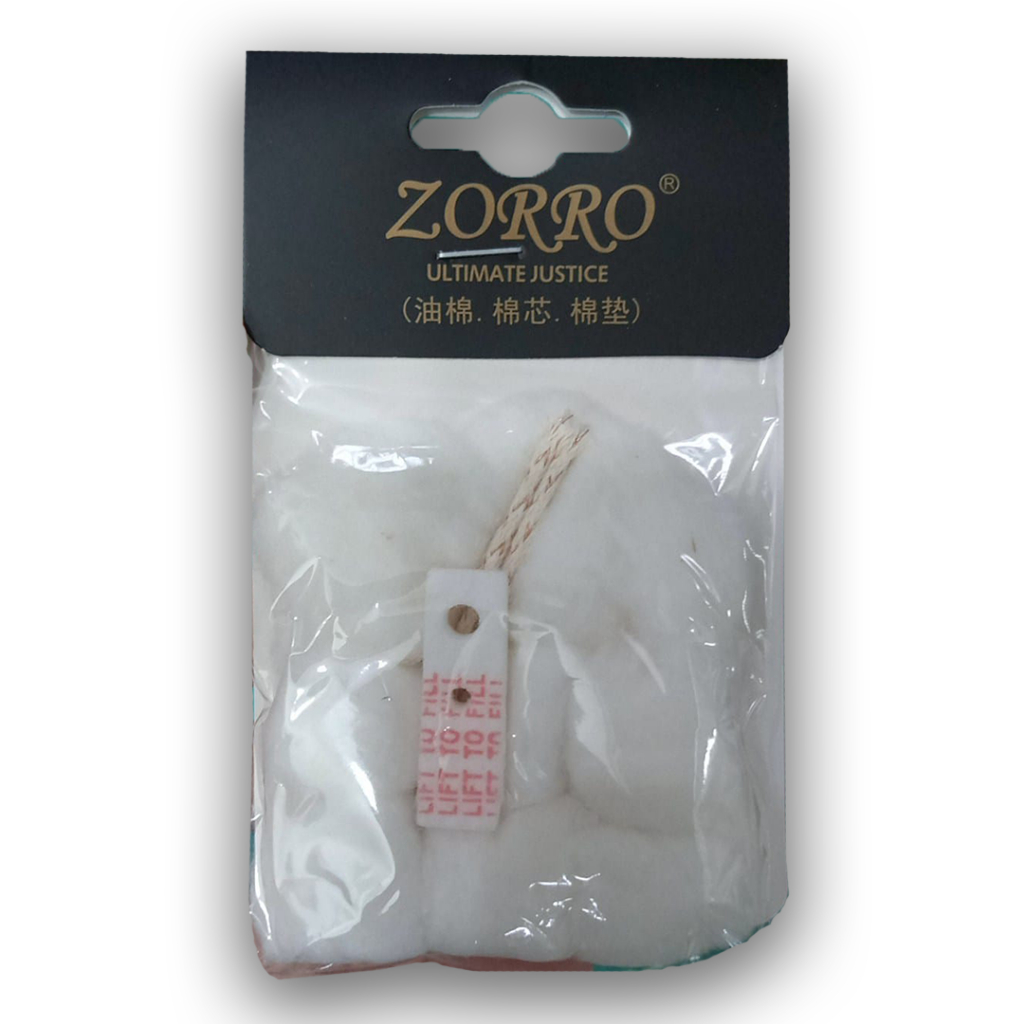 Kapas Sumbu Korek Api Zorro Only