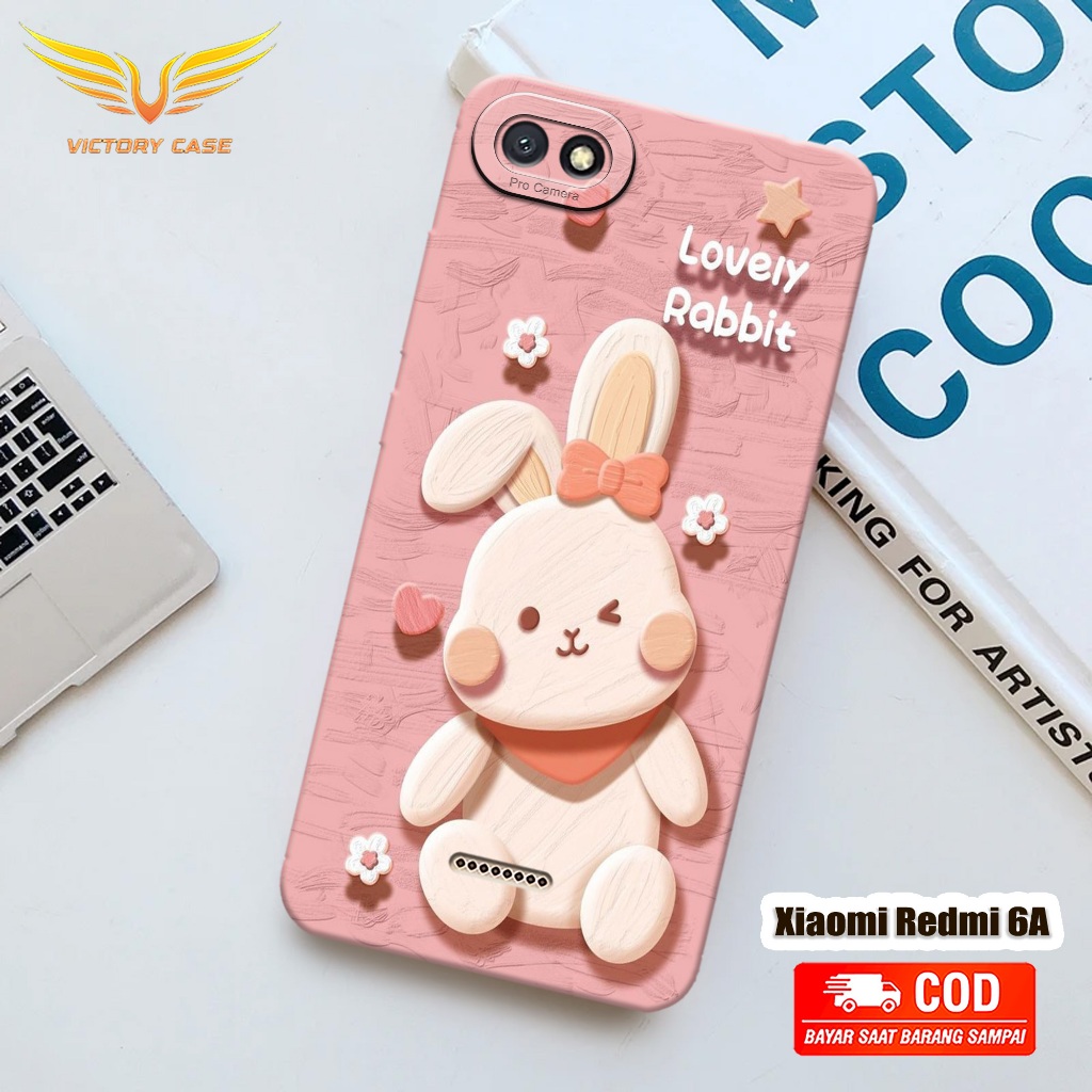 New Kartun Case - Softcase Xiaomi Redmi 6A Terbaru - Case Hp Xiaomi Redmi 6A - Casing Xiaomi Redmi 6