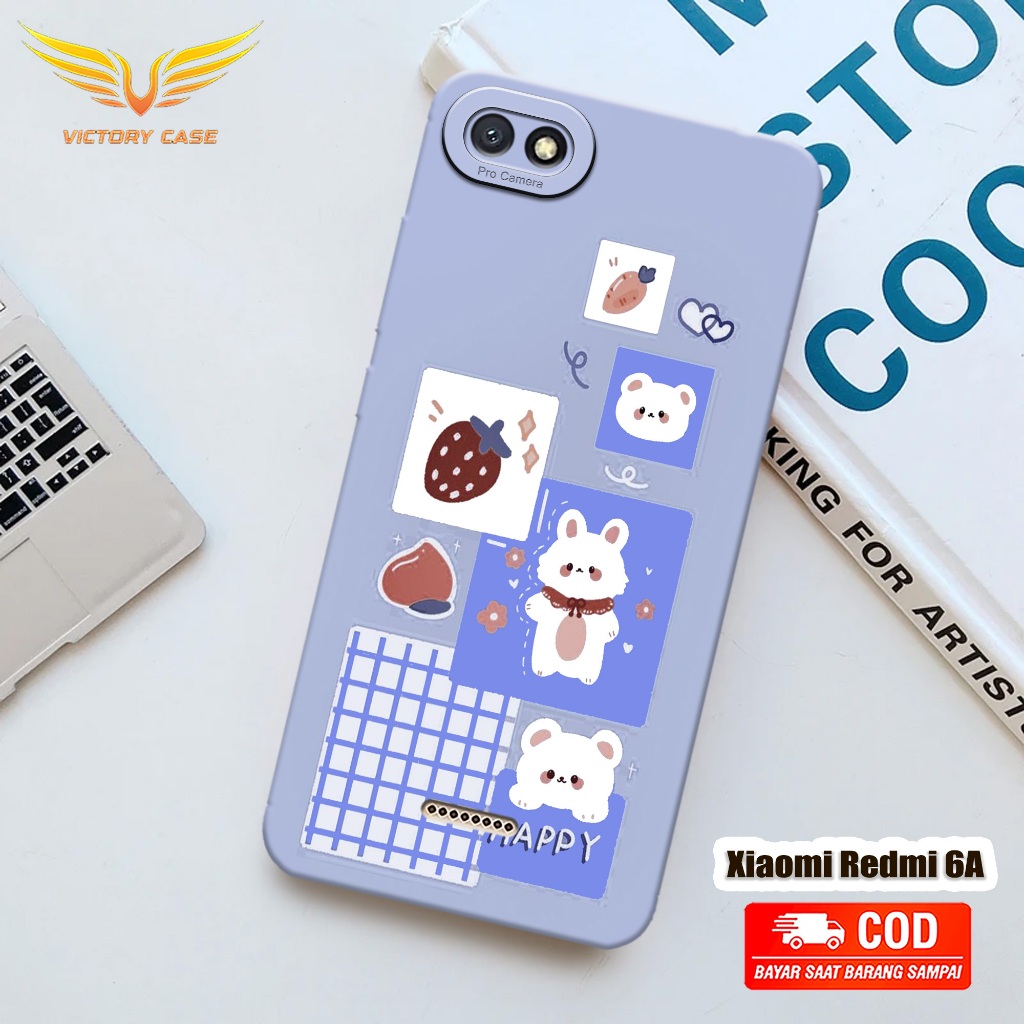 New Kartun Case - Softcase Xiaomi Redmi 6A Terbaru - Case Hp Xiaomi Redmi 6A - Casing Xiaomi Redmi 6