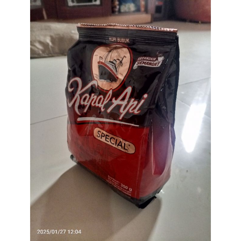 

kopi bubuk kapal api merah special 350g coffee kapalapi berat bersih isi netto 350 g gram 350gram