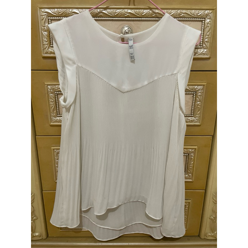 Tanktop Plisket Zara