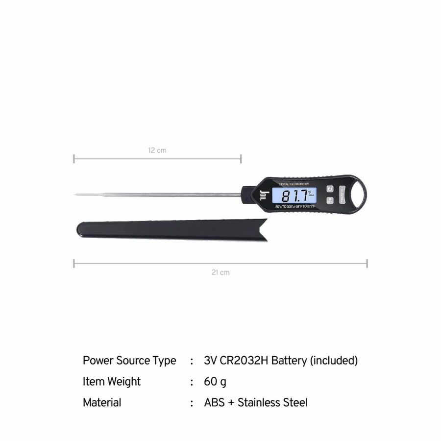 Termometer Digital Thermometer Dapur Makanan Waterproof