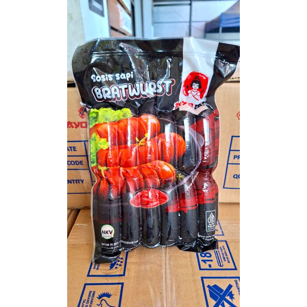 

SOSIS BRATWURST AYOMA 500GRAM