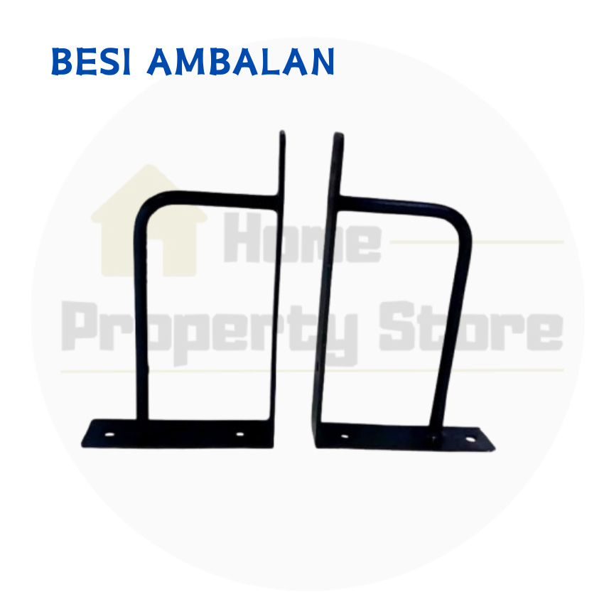 Besi Siku Siku Rak Dinding Rak Sudut Ambalan Rak Papan Gantungan