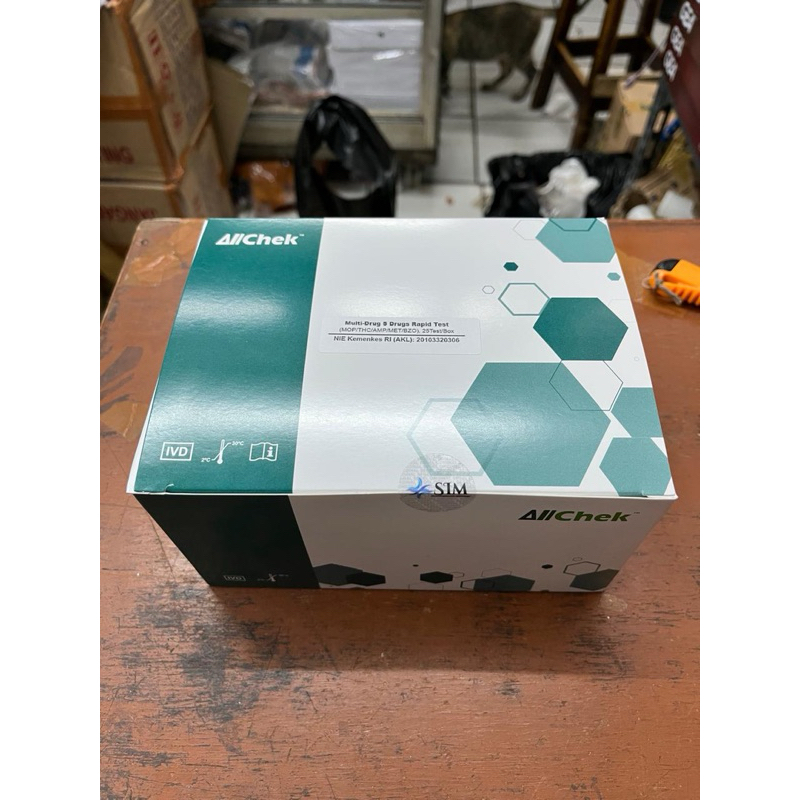Drug Abuse Test 5 Parameter box isi 25 merk Allchek /  Drug Test Napza Multi 5 Parameter