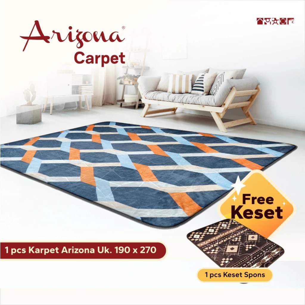 KARPET MALAYSIA EMPUK SIZE JUMBO / Karpet Busa Malaysia / KARPET BUSA - KARPET LANTAI / KARPET ARIZO
