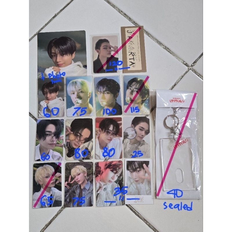 [READY] PC AAB OFFICIAL ENHYPEN, POB WEVERSE JAPAN ORANGE BLOOD HEESEUNG JAY, KPOPMERCH UNTOLD SUNOO